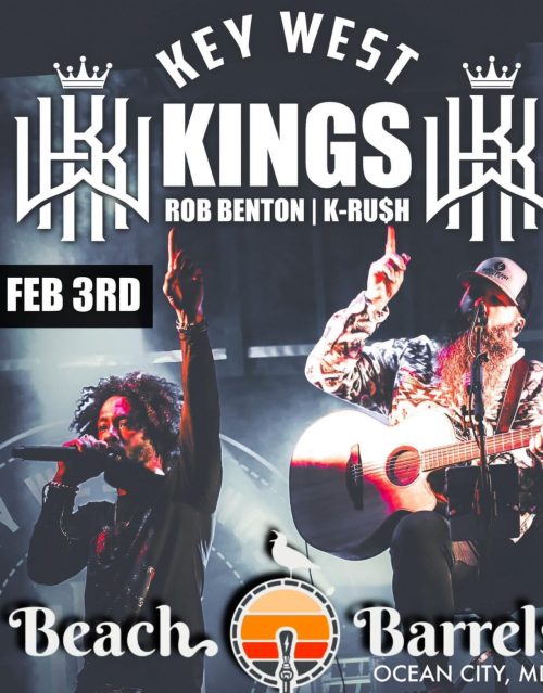 Key West Kings performing live at Beach Barrels in Ocean City, MD